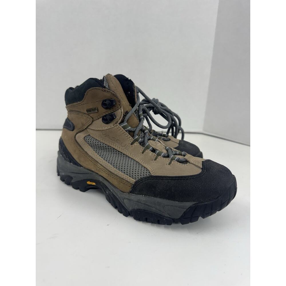 Womens VASQUE Mica II Gore-Tex Hiking Boots Brown Size 7.5 Leather Shoes
